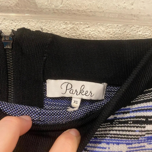 NEW Parker Napoleon Printed Mini Skirt Size XS - Picture 3 of 4